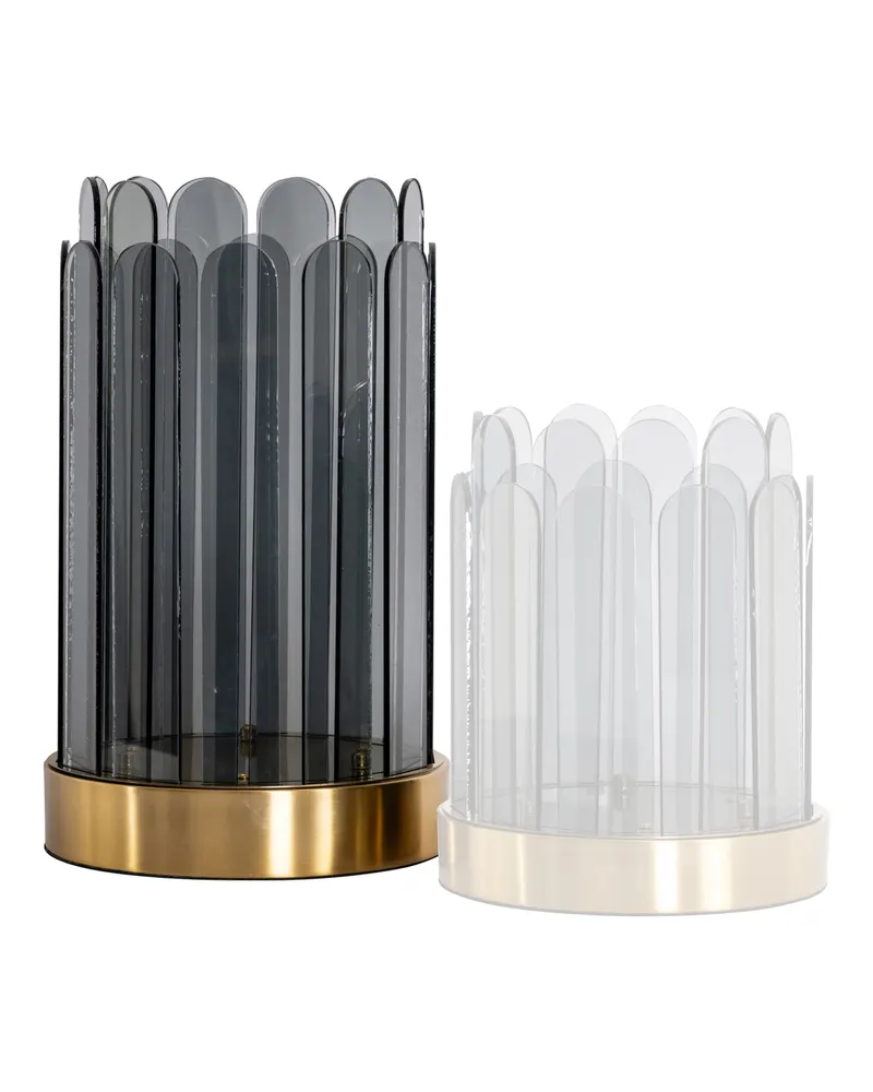 Windlicht Daisey groß, Smoke von Richmond Interiors, Produktansicht 3