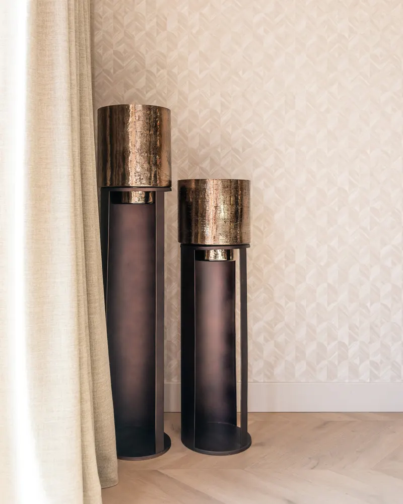 Windlicht Dane, groß von Richmond Interiors, Wohnbeispiel 16, im Wohnraum