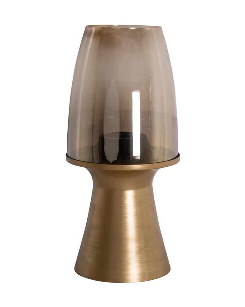 Windlicht Danea, Goldfarben, gebürstet, groß von Richmond Interiors
