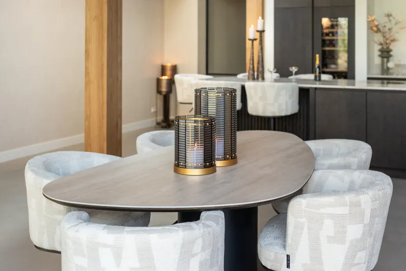Esstisch Ritz, Schwarz von Richmond Interiors, Wohnbeispiel 6, im Wohnraum