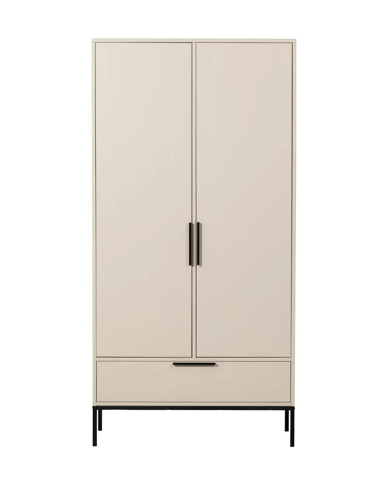 Adam Kleiderschrank mit breiter Schublade, Dust, Ansicht 2