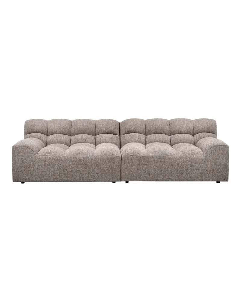 Allure 3-Sitzer-Sofa mit abgesteppten Polstern, Ton melange, Webstoff, Ansicht 1