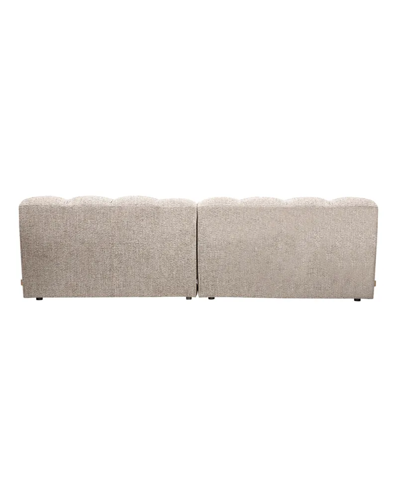 Allure 3-Sitzer-Sofa mit abgesteppten Polstern, Natur melange, Webstoff, Ansicht 2