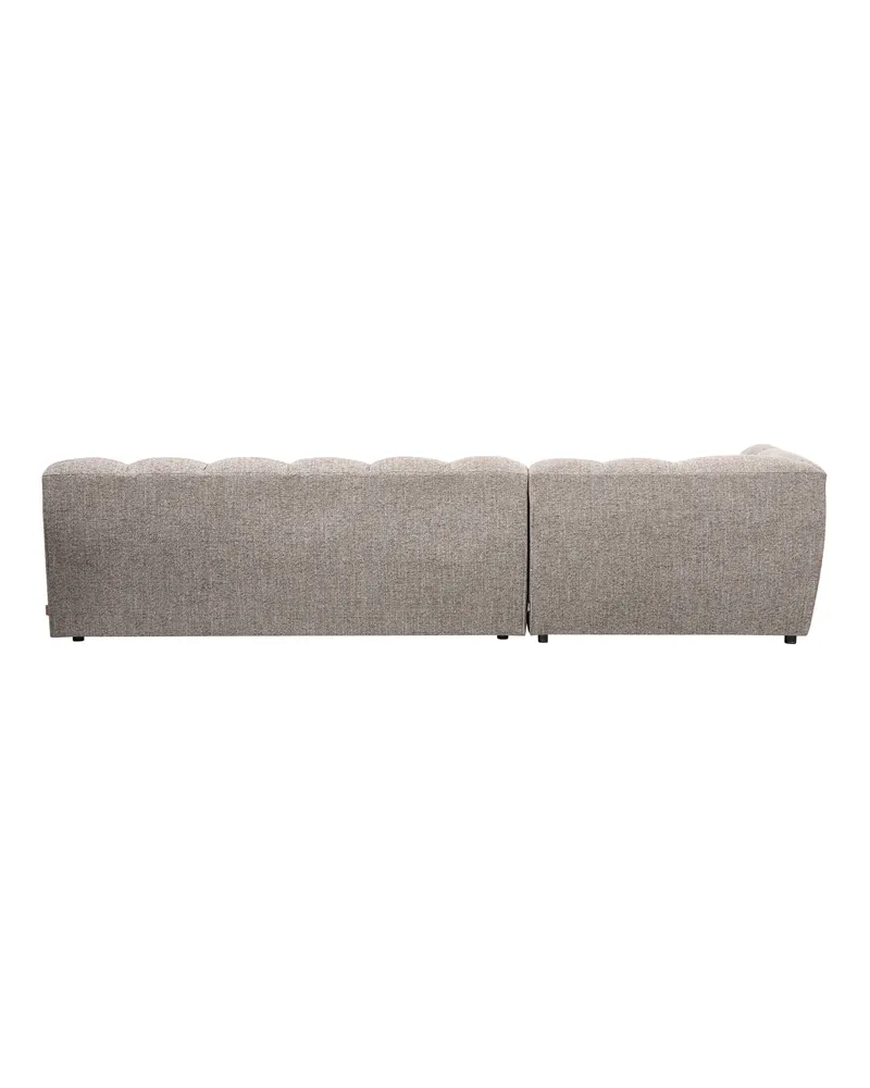 Allure Ecksofa mit Chaise und Steppung, Ton melange, Webstoff, Links, Ansicht 3
