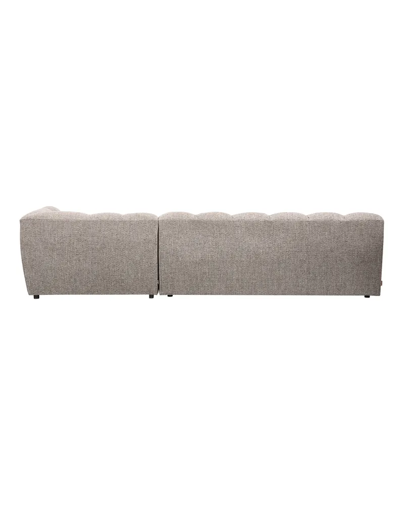 Allure Ecksofa mit Chaise und Steppung, Ton melange, Webstoff, Rechts, Ansicht 3