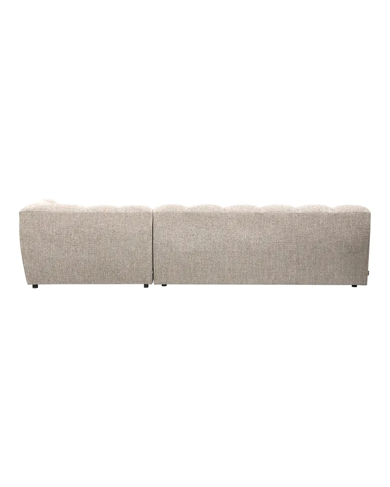 Allure Ecksofa mit Chaise und Steppung, Natur melange, Webstoff, Rechts, Ansicht 3