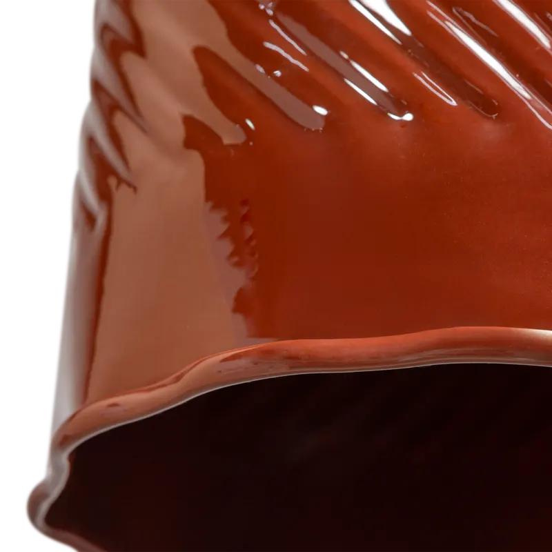 Arleso Hängelampe aus Metall, Orange/braun, Detail