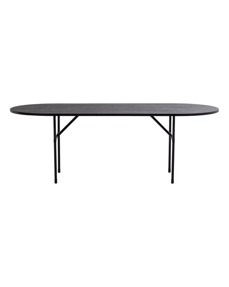 Arthur Esstisch oval 220 cm, Blacknight, Ansicht 2