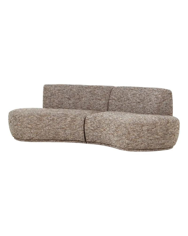 Batavier Sofa, Hellbraun melange, Melangegewebe, Ansicht 3