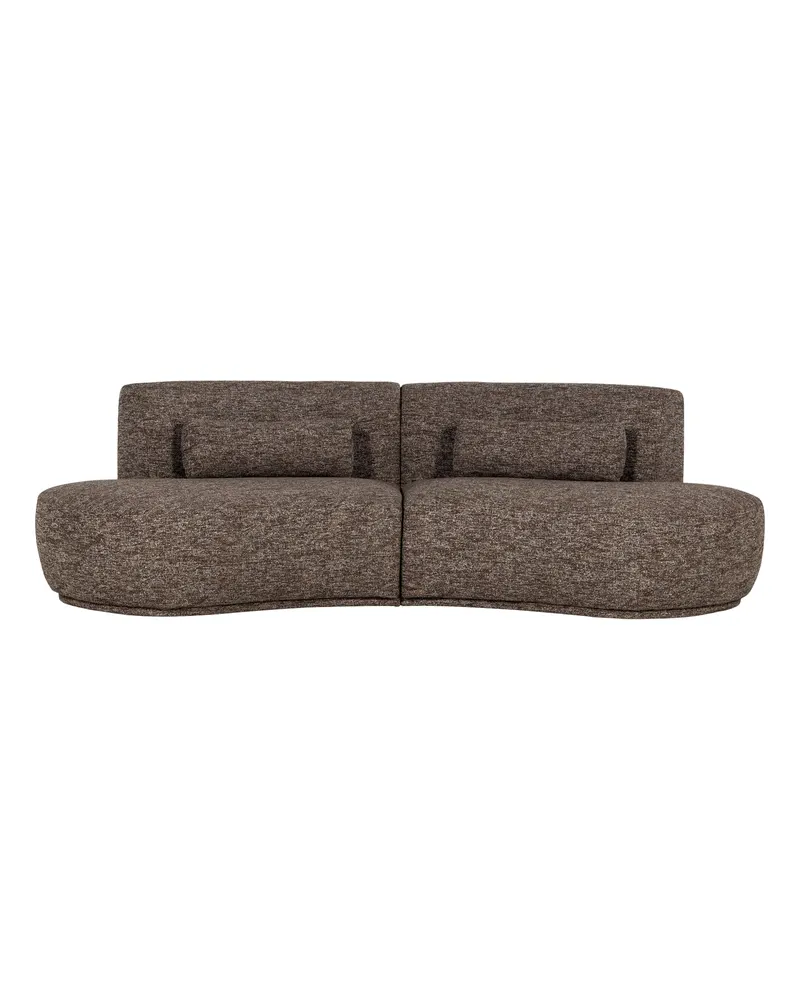 Batavier Sofa, Braun-melange, Melangegewebe, Ansicht 2