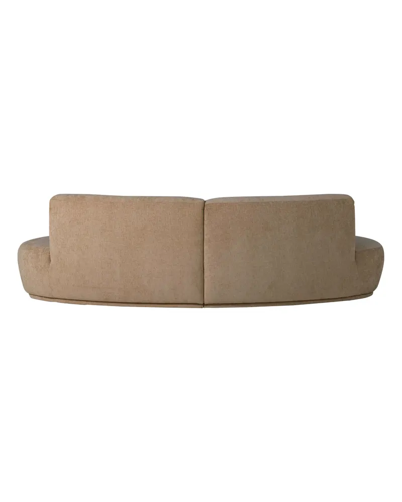 Batavier Sofa, Hellbraun melange, Samt, Ansicht 5