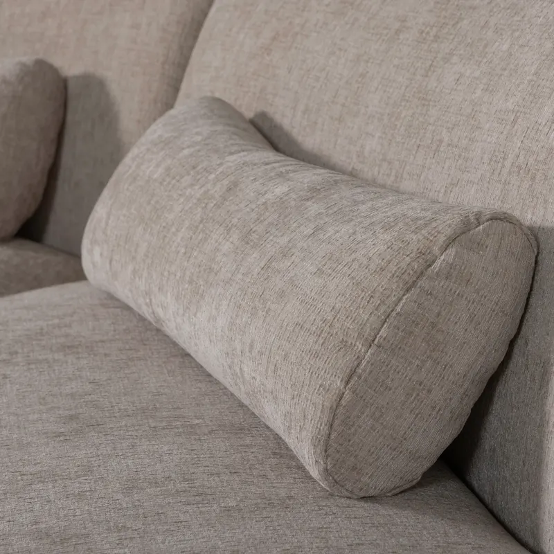 Batavier Sofa, Sand melange, Samt, Detail, Ansicht 1