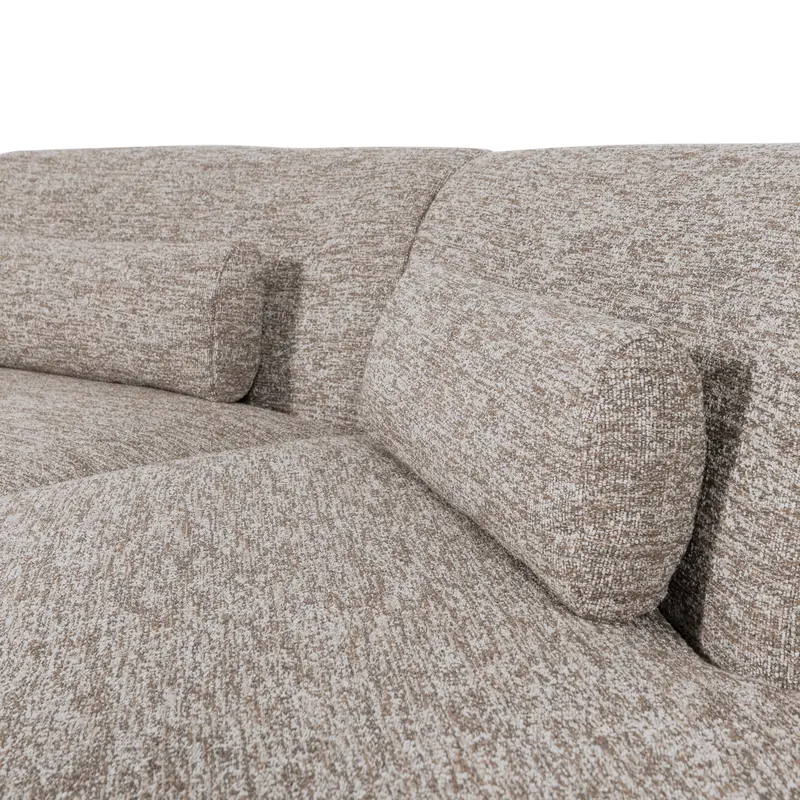 Batavier Sofa, Sand melange, Melangegewebe, Detail, Ansicht 1