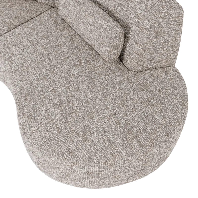 Batavier Sofa, Sand melange, Melangegewebe, Detail, Ansicht 2