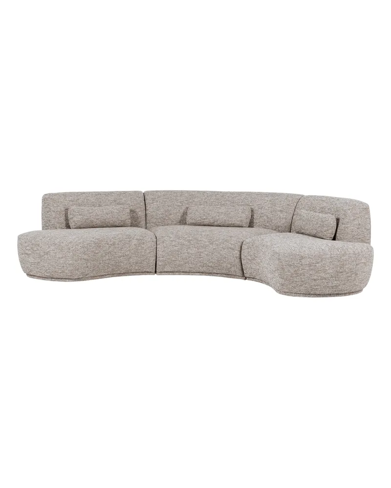 Batavier Sofa, 6-Sitzer, Sand melange, Melangegewebe, Ansicht 1