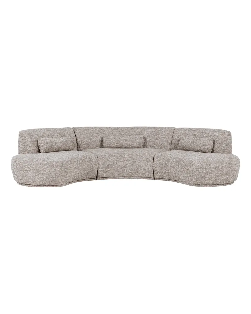 Batavier Sofa, 6-Sitzer, Sand melange, Melangegewebe, Ansicht 2