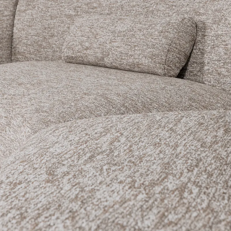 Batavier Sofa, 6-Sitzer, Sand melange, Melangegewebe, Detail, Ansicht 1