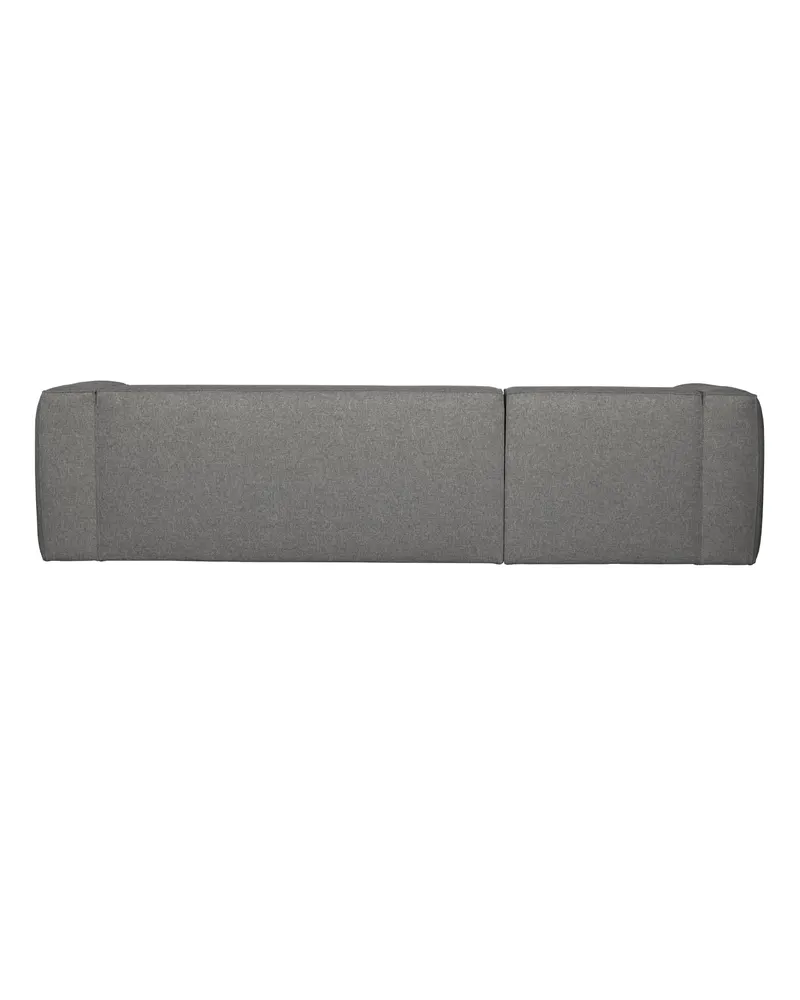 Bean Ecksofa mit Kissen, Mittelgrau, Polyester, rechts, Ansicht 5