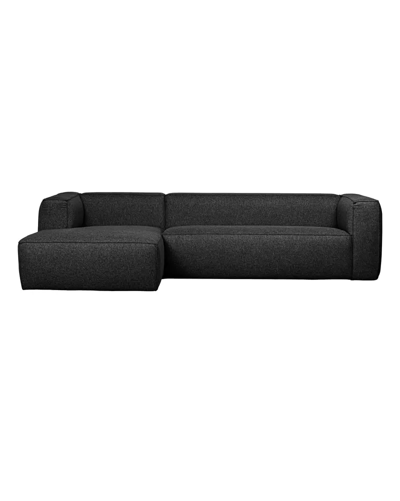 Bean Ecksofa mit Kissen, links, Dunkelgrau, Ansicht 2
