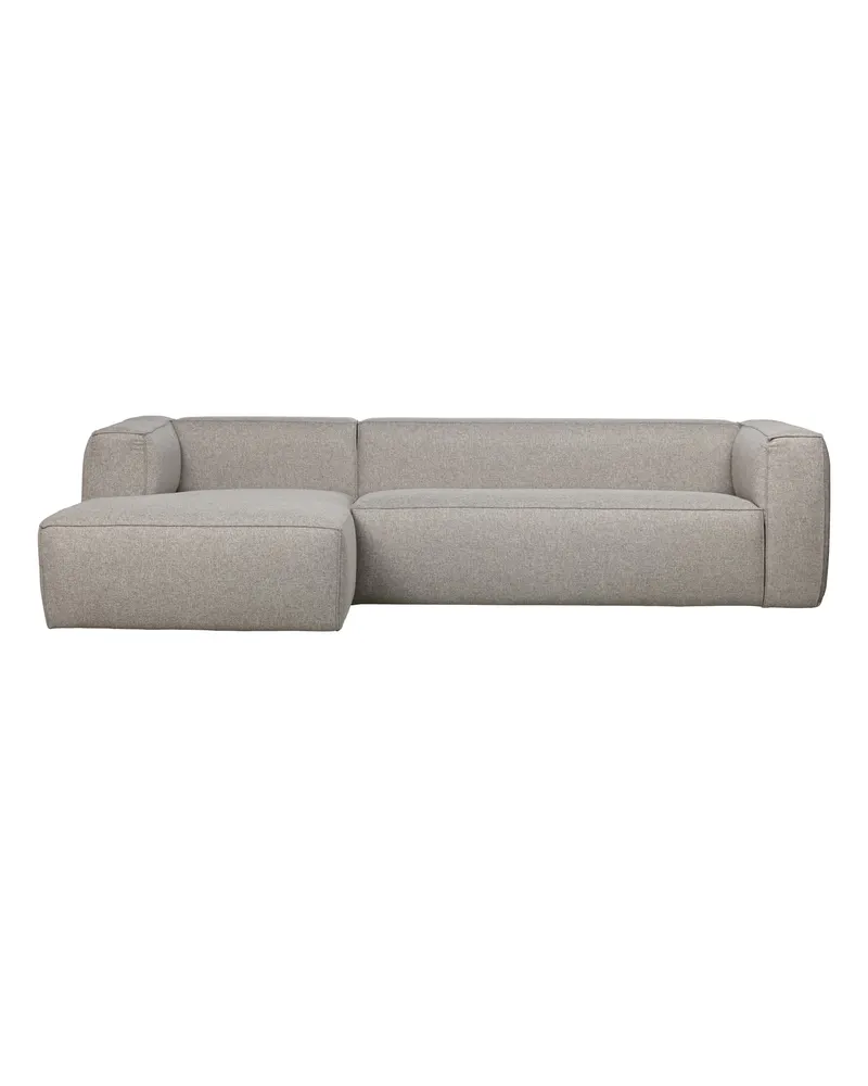 Bean Ecksofa mit Kissen, links, Hellgrau, Ansicht 2