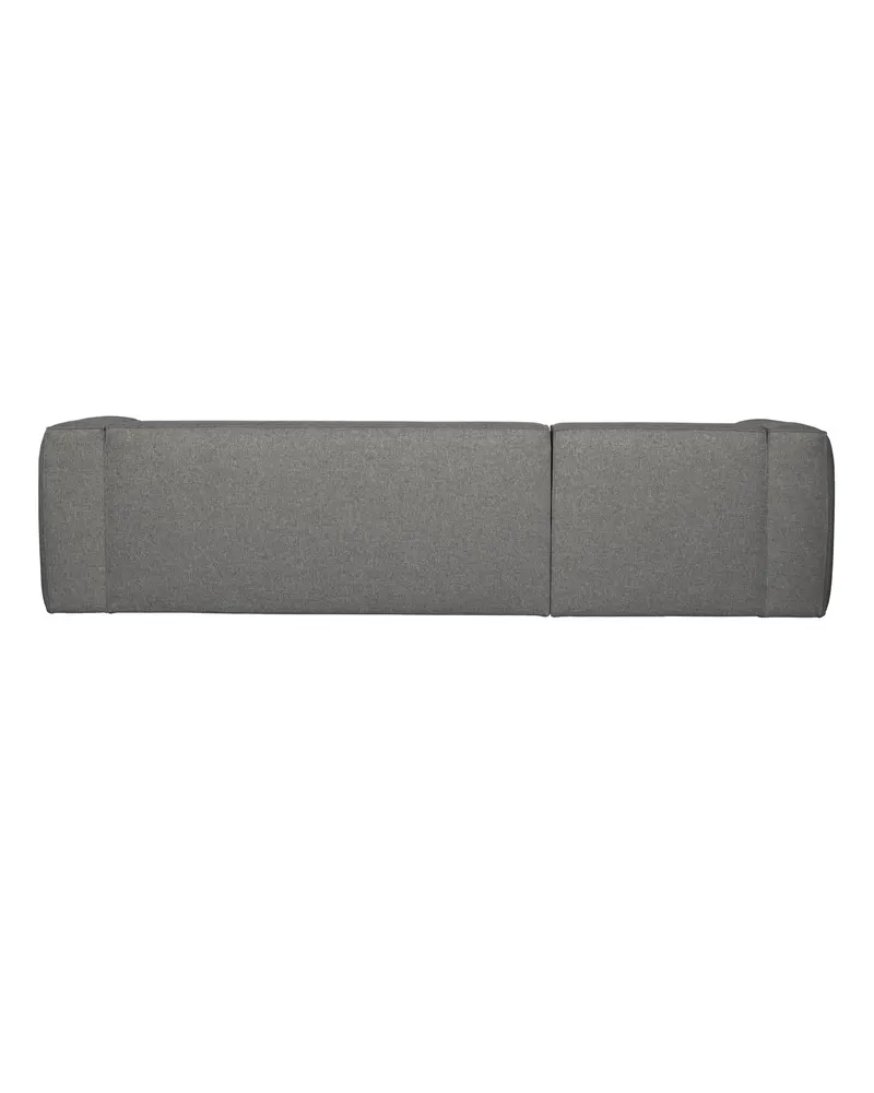 Bean Ecksofa mit Kissen, links, Mittelgrau, Ansicht 4