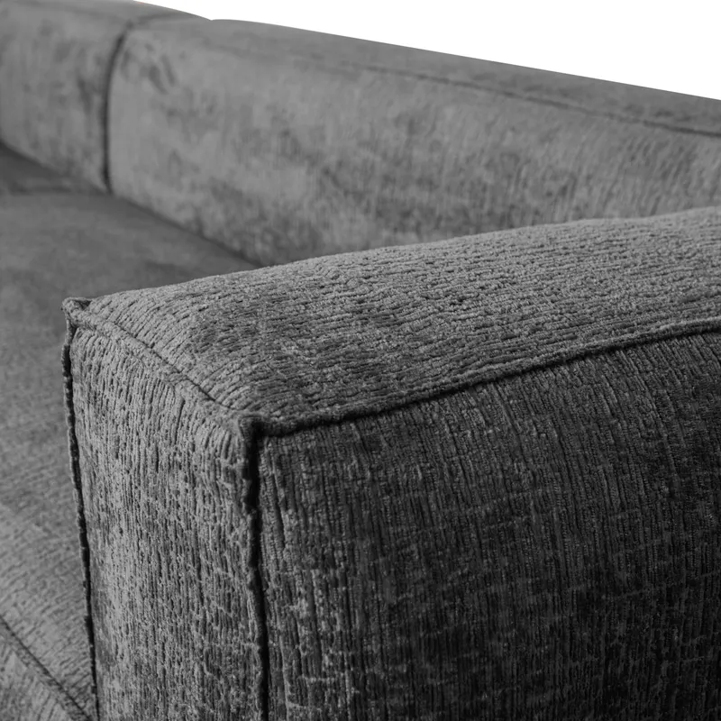 Bean Ecksofa links, Cloud sky, Struktursamt, Detail, Ansicht 2