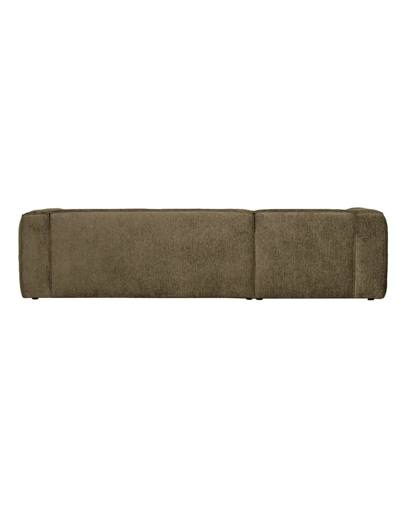 Bean Ecksofa links, Moss, Struktursamt, Ansicht 3