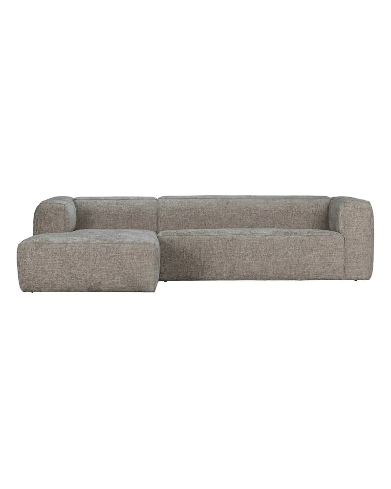 Bean Ecksofa links, Travertin, Chunky-Melange, Ansicht 1