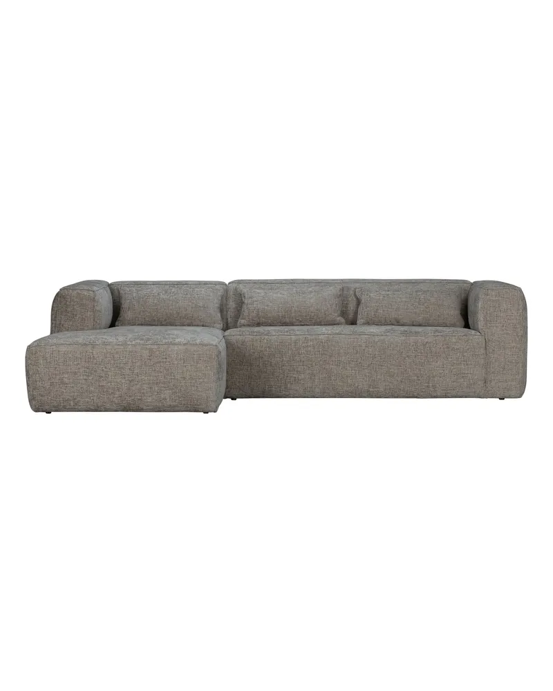 Bean Ecksofa links, Travertin, Chunky-Melange, Ansicht 3