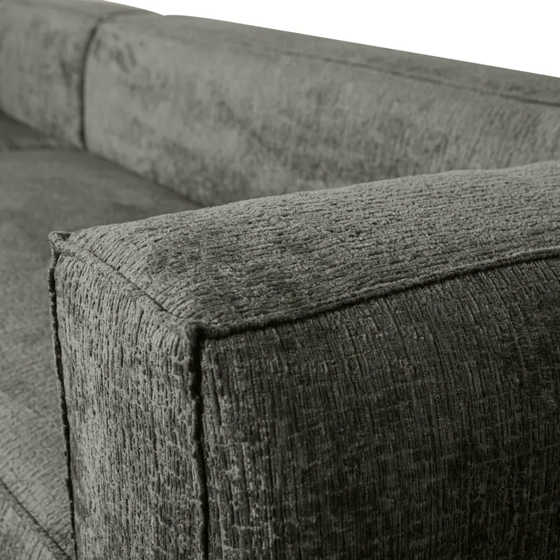 Bean Ecksofa links, Wasserpflanze, Struktursamt, Detail, Ansicht 2