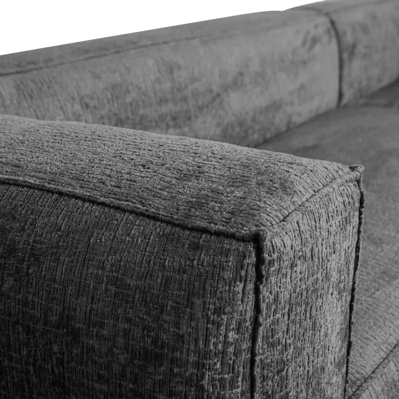 Bean Ecksofa rechts, Cloud sky, Struktursamt, Detail, Ansicht 2