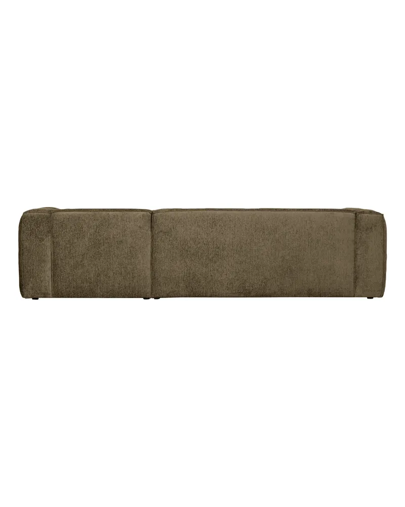 Bean Ecksofa rechts, Moss, Struktursamt, Ansicht 3