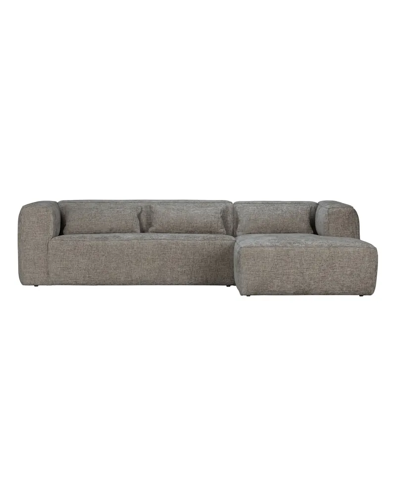 Bean Ecksofa rechts, Travertin, Chunky-Melange, Ansicht 1