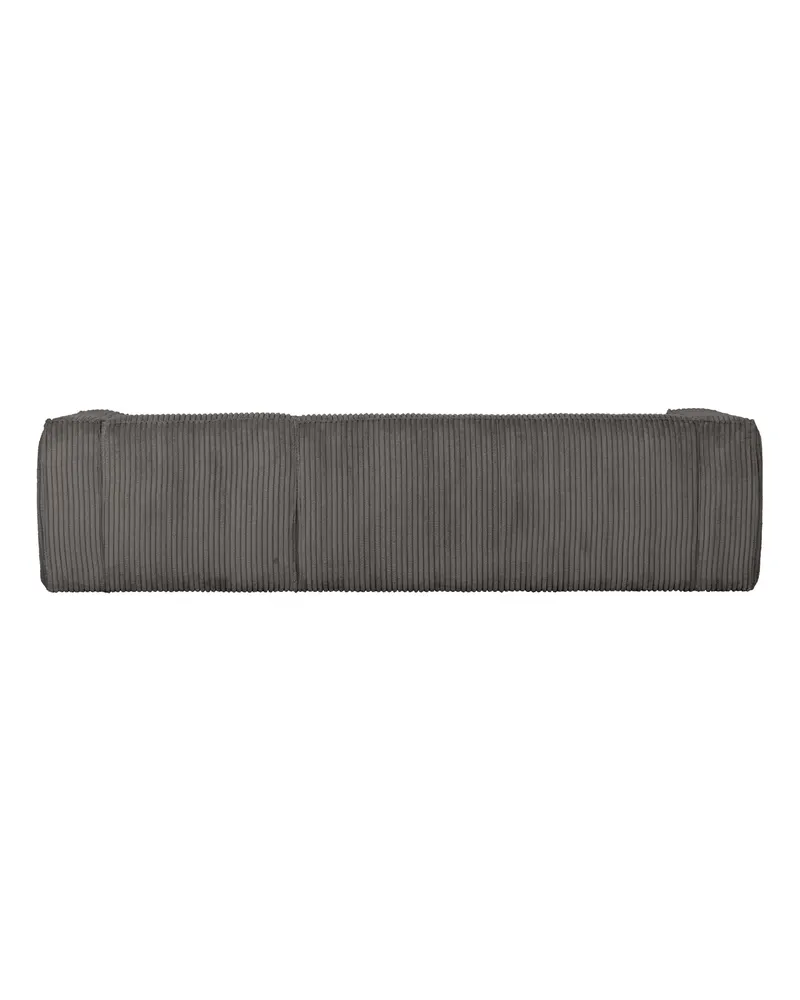 Bean Ecksofa rechts, Terrazzo, Rippstoff, Ansicht 4