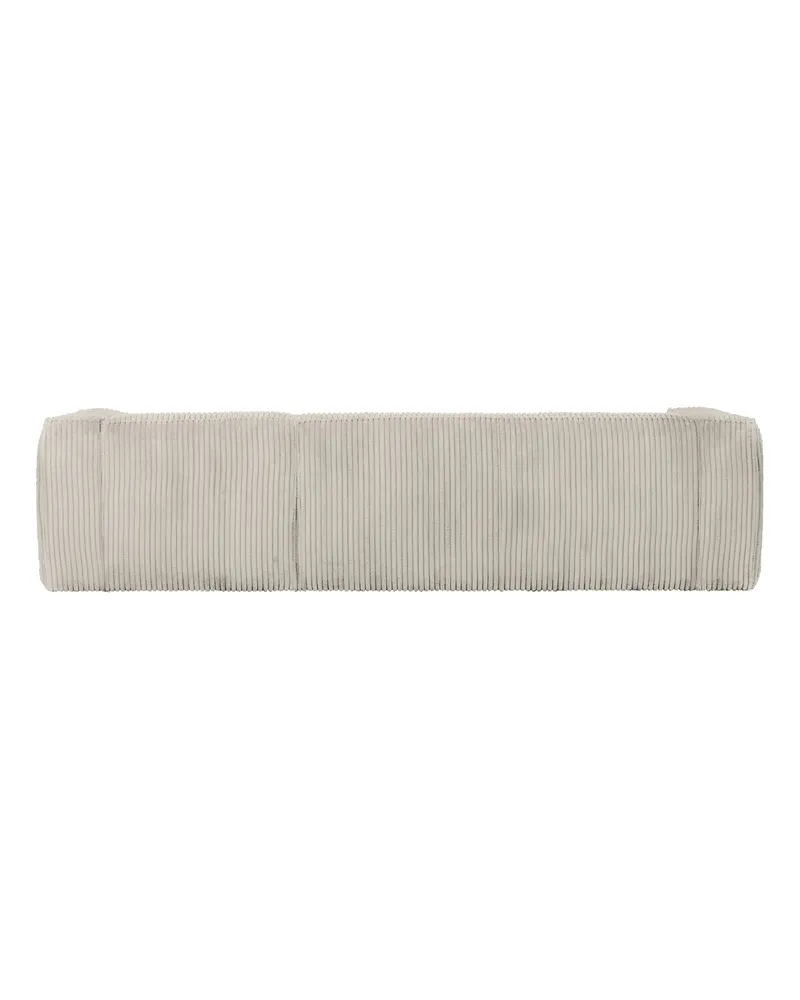Bean Ecksofa rechts, Natur, Rippstoff, Ansicht 4