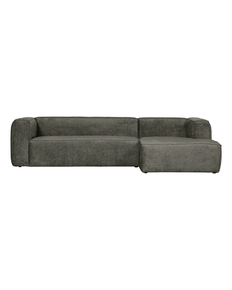 Bean Ecksofa rechts, Wasserpflanze, Struktursamt, Ansicht 2