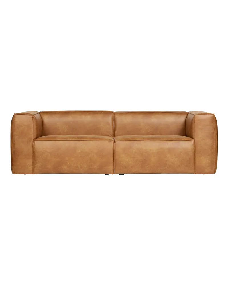 Bean Sofa, Cognac, Lederbezug, Ansicht 1