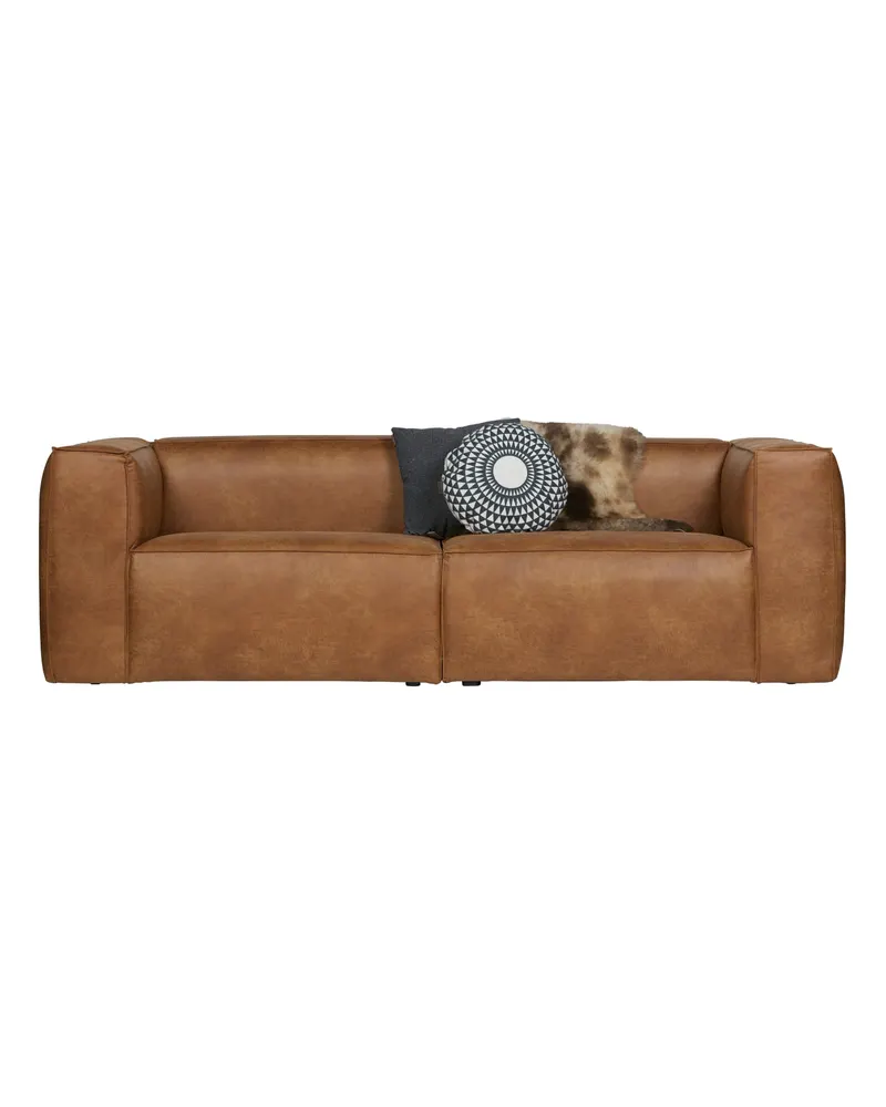 Bean Sofa, Cognac, Lederbezug, Ansicht 3