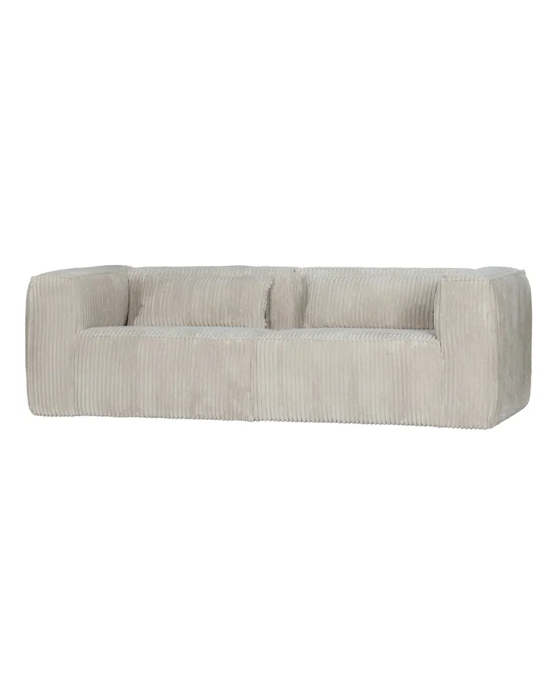 Bean Sofa, Natur, Rippstoff, Ansicht 2