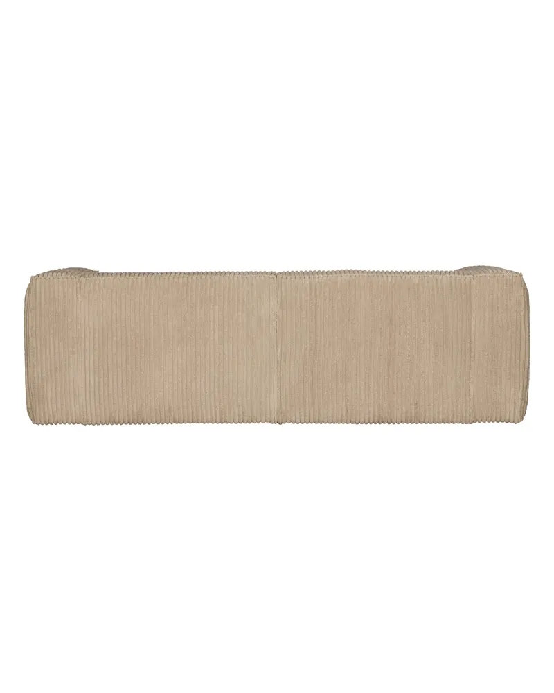 Bean Sofa, Travertin, Rippstoff, Ansicht 3