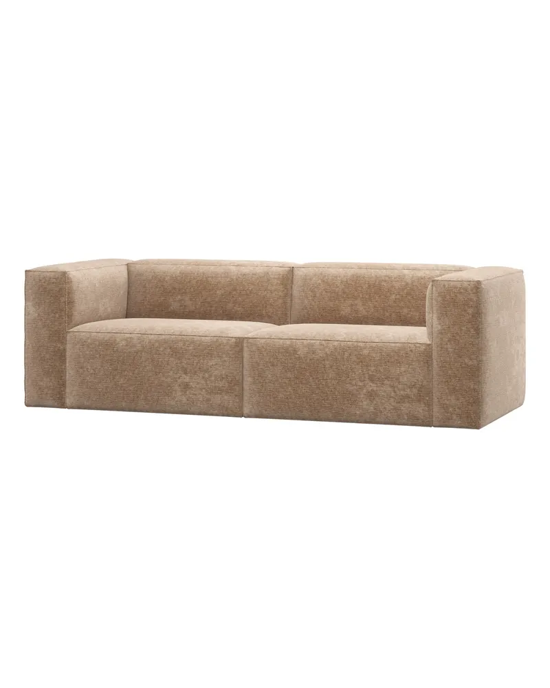 Bean Sofa, Pfirsich rosa, Chenille-Samt