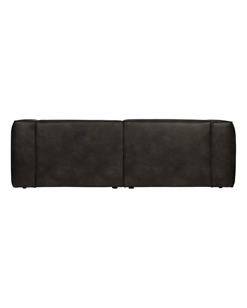 Bean Sofa, Schwarz, Lederbezug, Ansicht 3