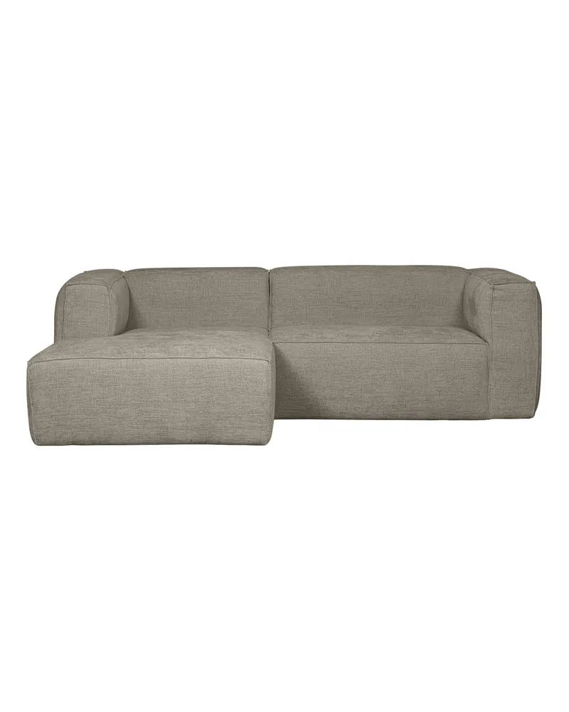 Bean Sofa mit Chaiselongue, Chunky Melange Travertin, links, Ansicht 2