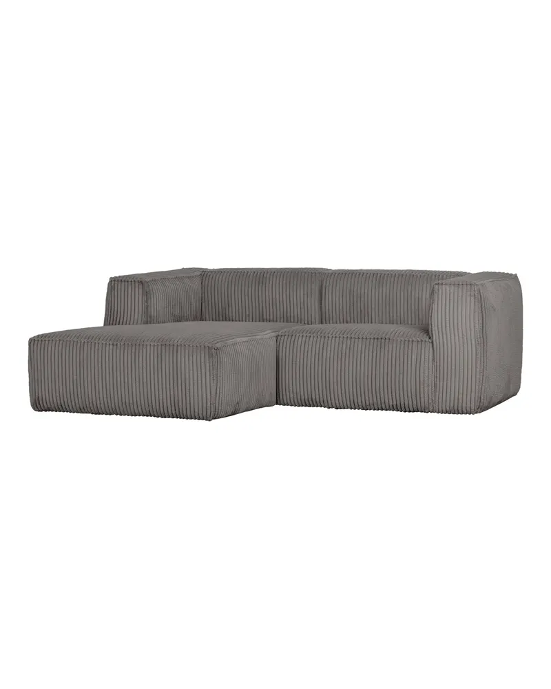 Bean Sofa mit Chaiselongue, Rippstoff Terrazzo, links