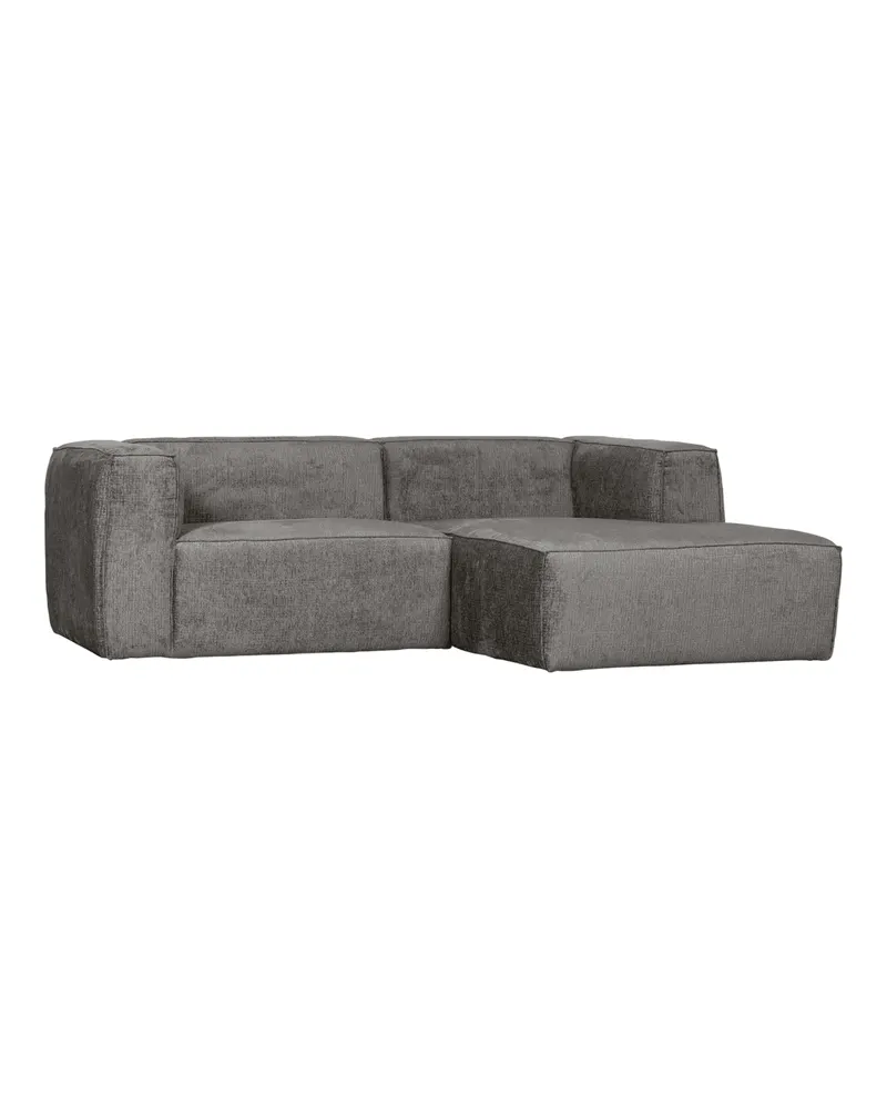 Bean Sofa mit Chaiselongue, Struktursamt Cloud sky, rechts