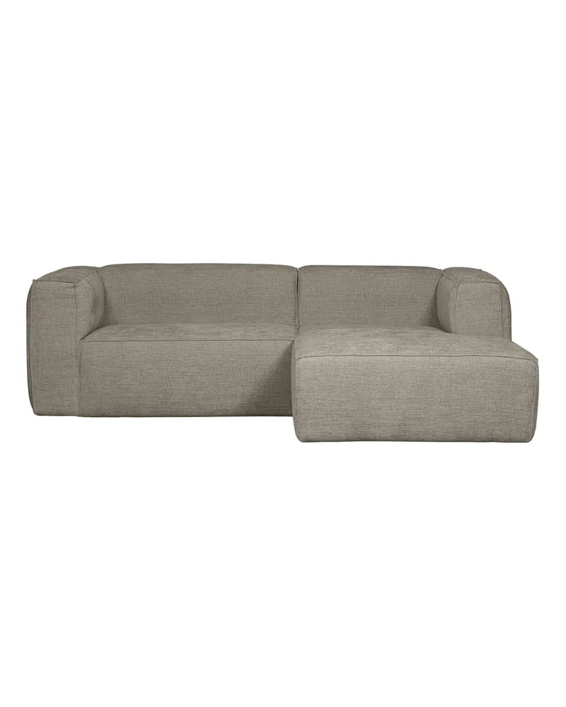 Bean Sofa mit Chaiselongue, Chunky Melange Travertin, rechts, Ansicht 2