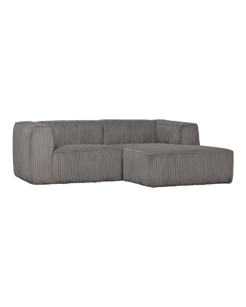 Bean Sofa mit Chaiselongue, Rippstoff Terrazzo, rechts