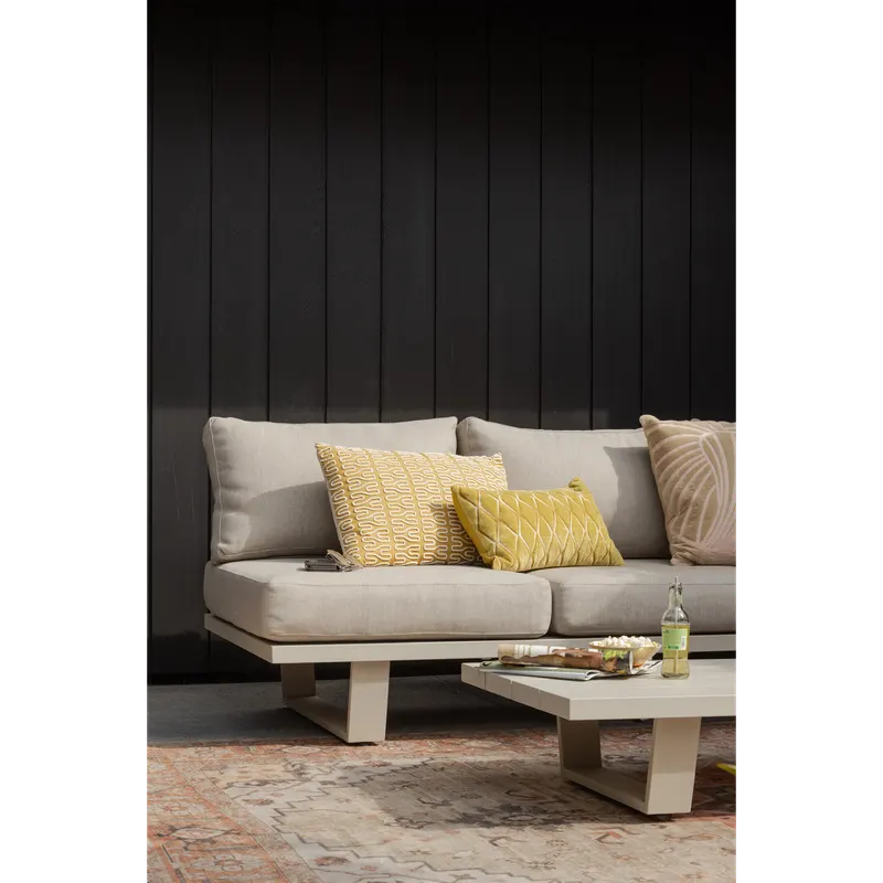 Bear Gartensofa mit Aluminiumrahmen, im Wohnraum, Ansicht 2