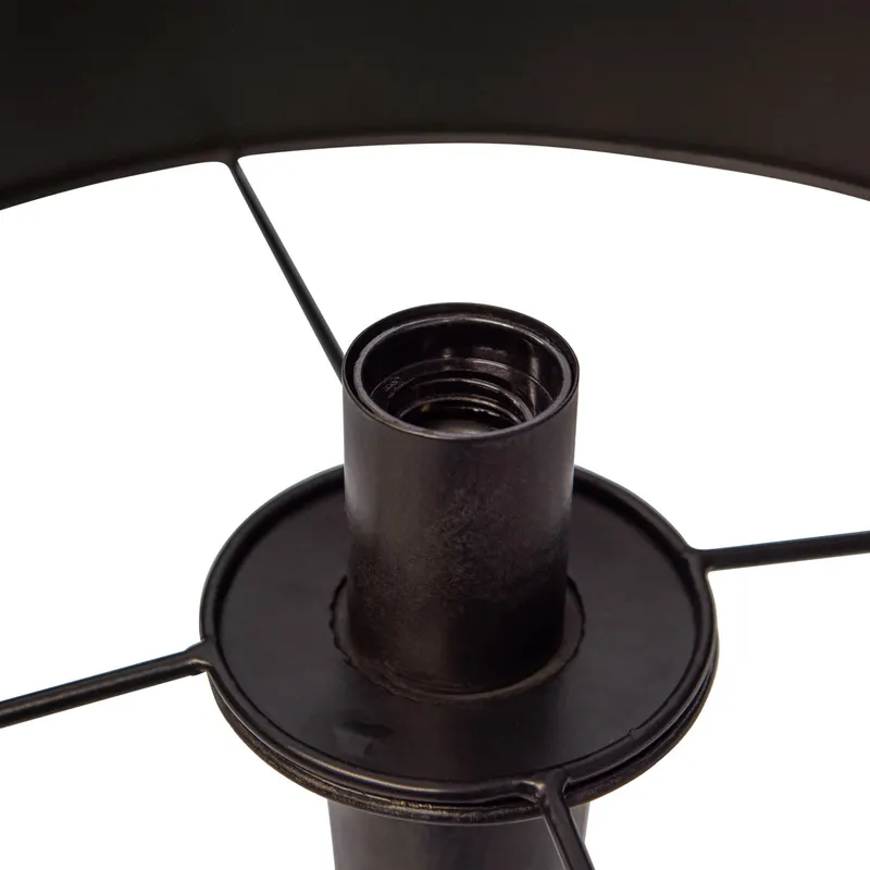 Blackout Stehlampe, Schwarz/Messing, Detail, Ansicht 1