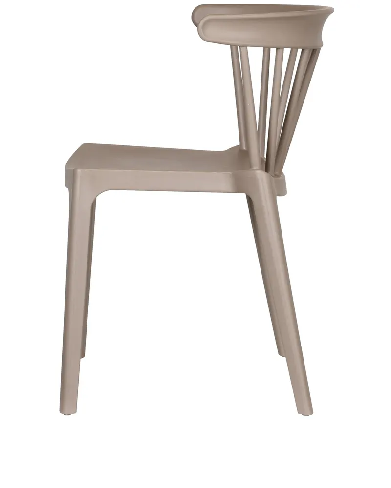 Bliss Gartenstuhl mit Sprossenlehne, Taupe, Ansicht 3